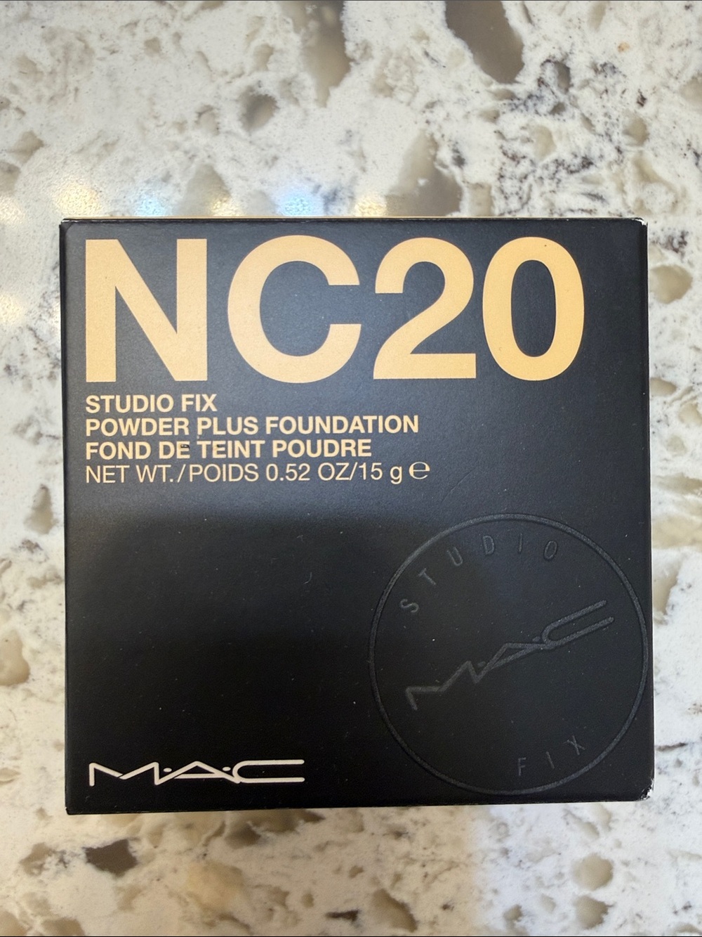 Rare and original MAC Studio Fix Powder Plus Foundation in shade NC20